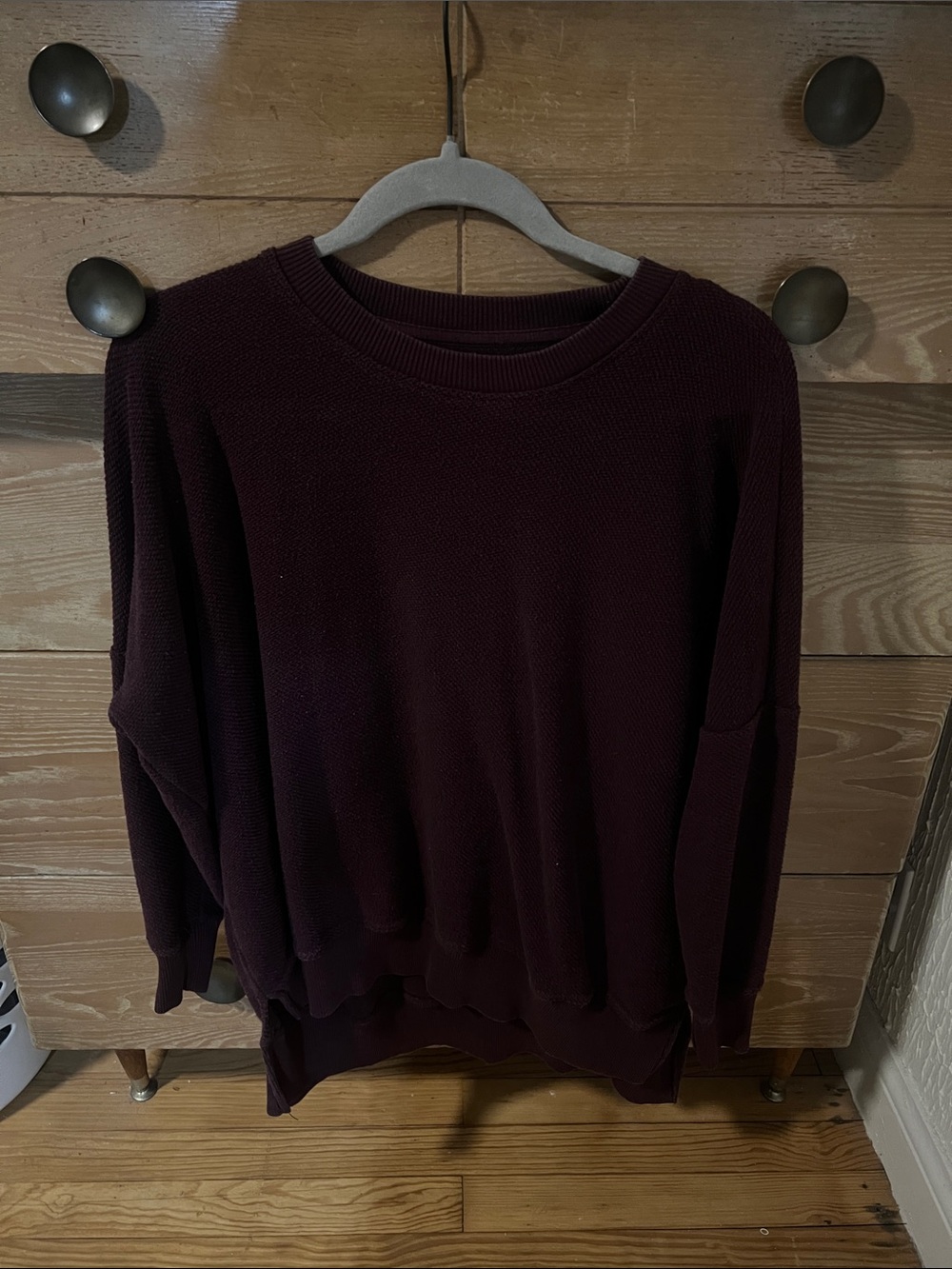 aerie Plum Crewneck Sweater